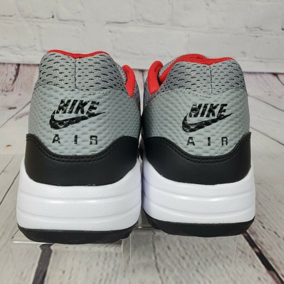Nike Air Max 1 Golf Particle Grey Red Shoes - Picture 7 of 8